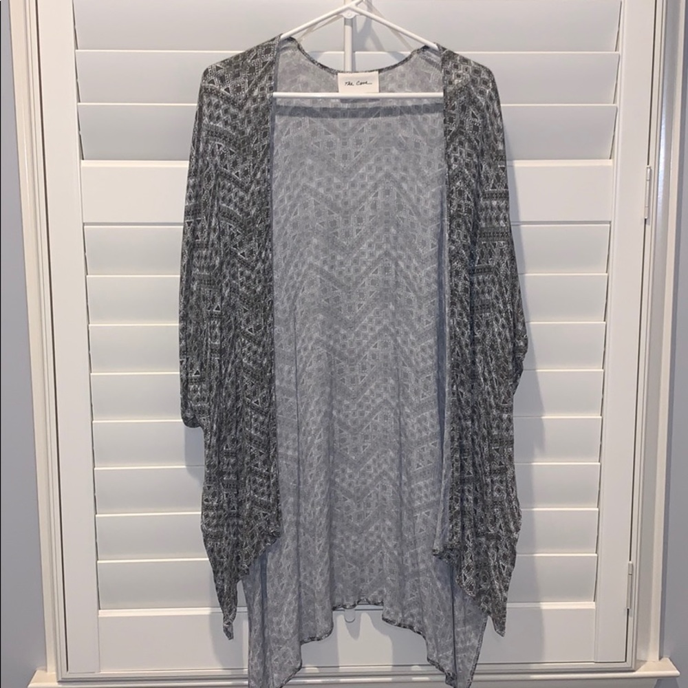 Olive patterned Kimono